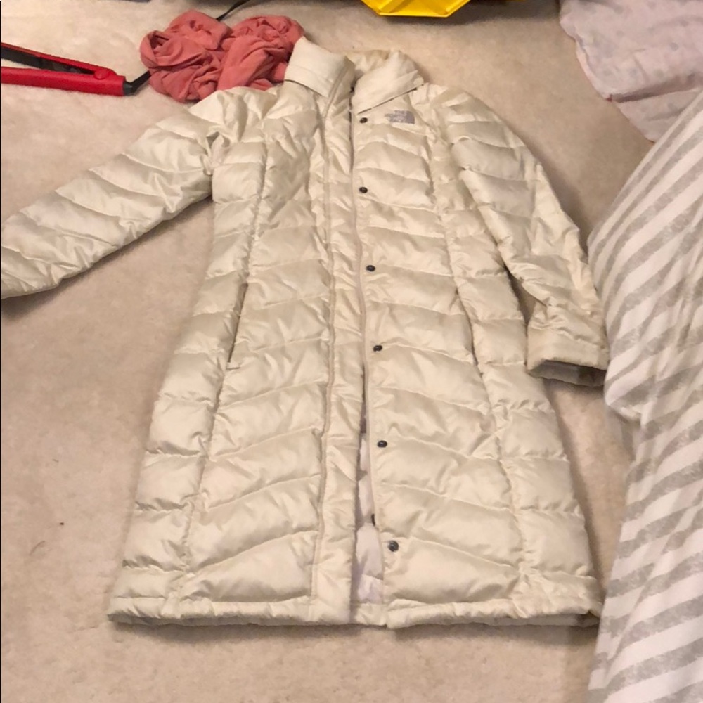 The north face long down jacket